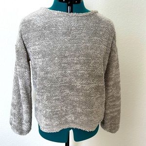 Thin, fuzzy sweater